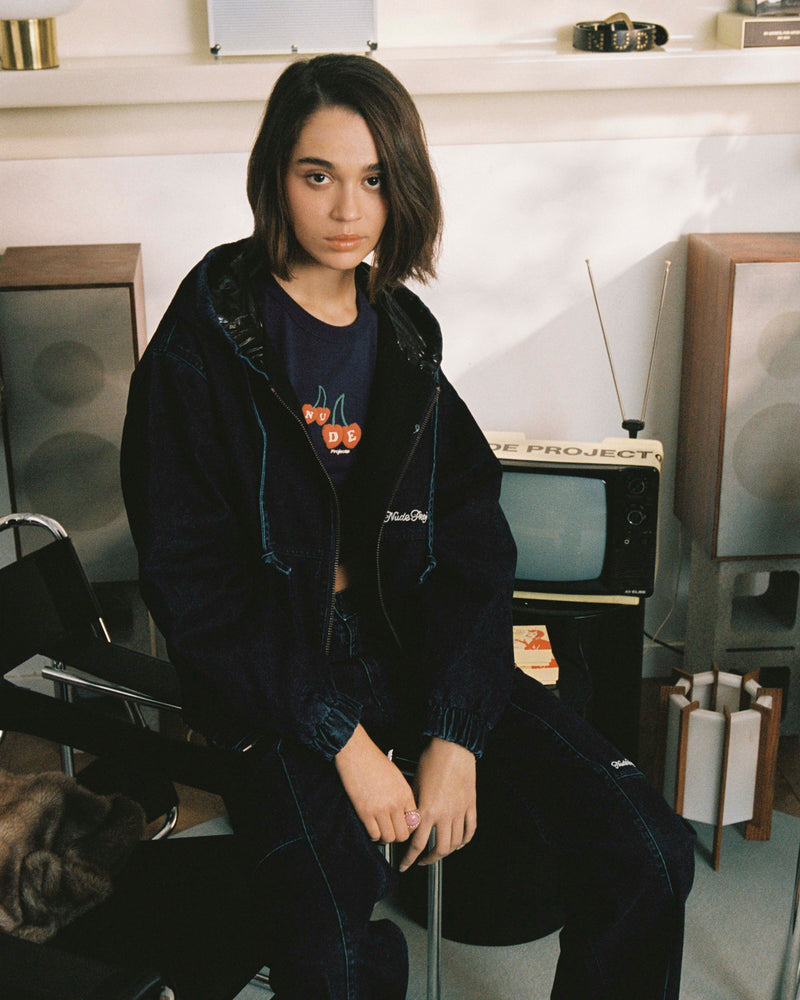 SOFT VELVET DENIM PANTS