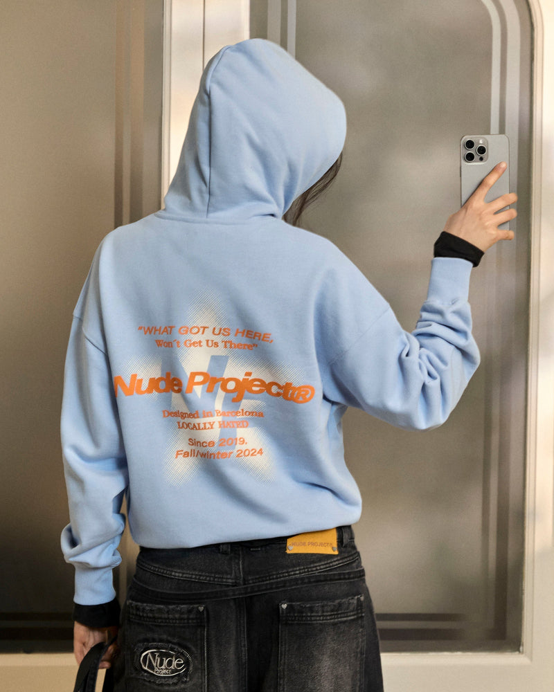 SEOUL HOODIE LIGHT BLUE