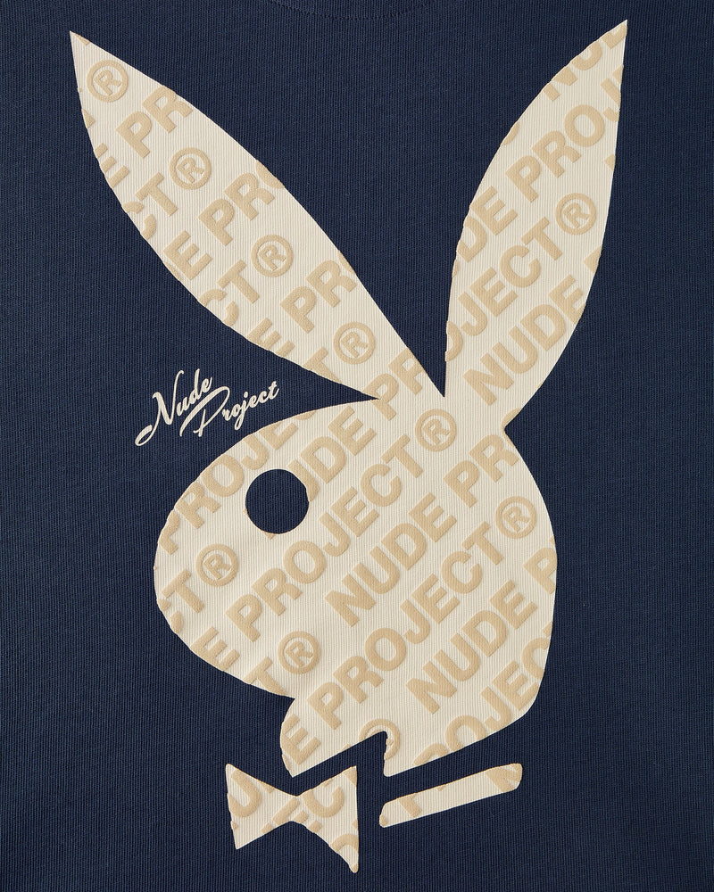 ICONIC CROPPED TEE NAVY