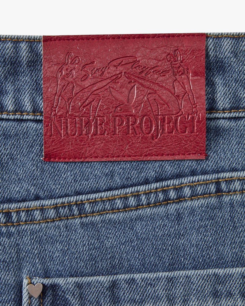 BUNNY DENIM SHORT INDIGO