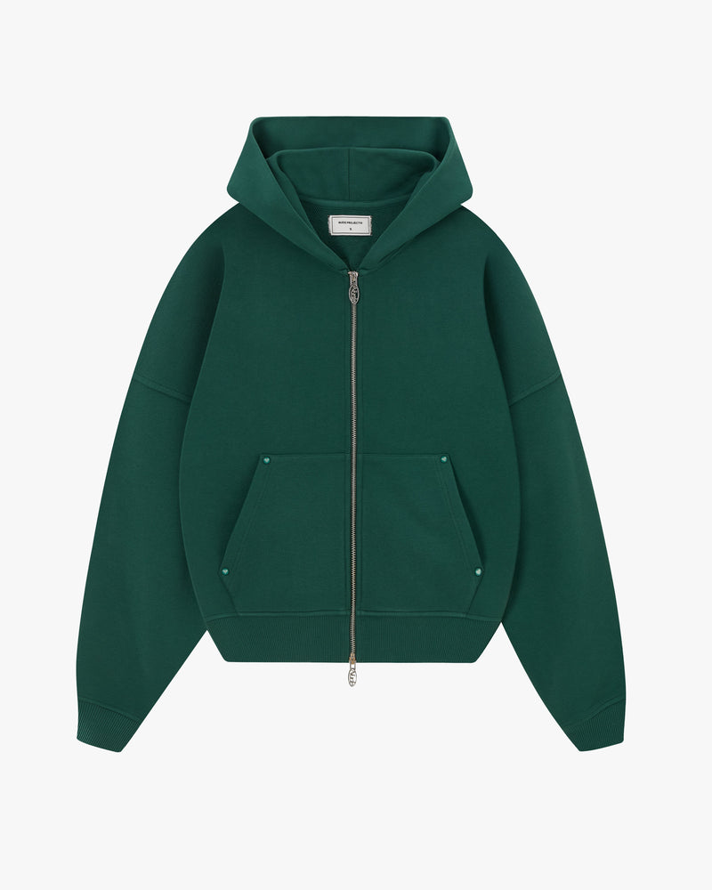 BEAST ZIP-UP HOODIE GREEN
