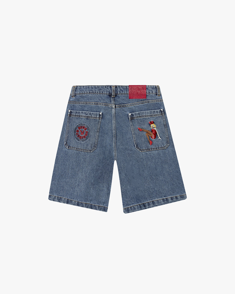 BUNNY DENIM SHORT INDIGO