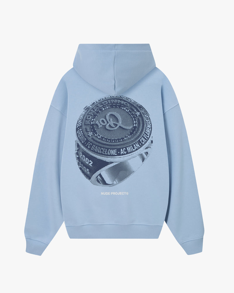 CHAMPION HOODIE LIGHT BLUE