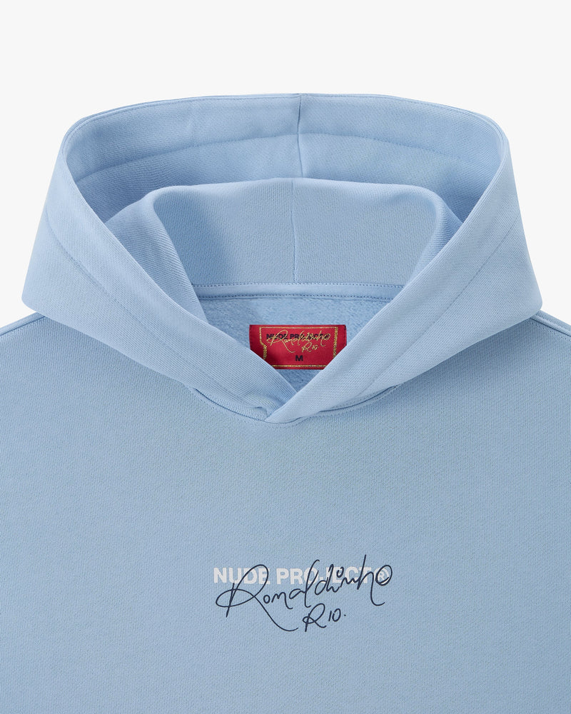 CHAMPION HOODIE LIGHT BLUE