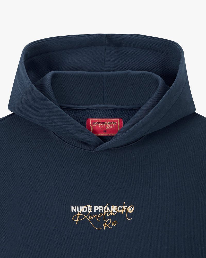 CHAMPION HOODIE NAVY