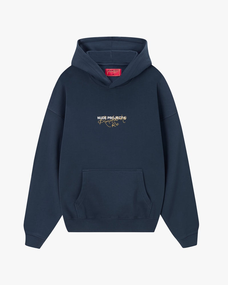 CHAMPION HOODIE NAVY