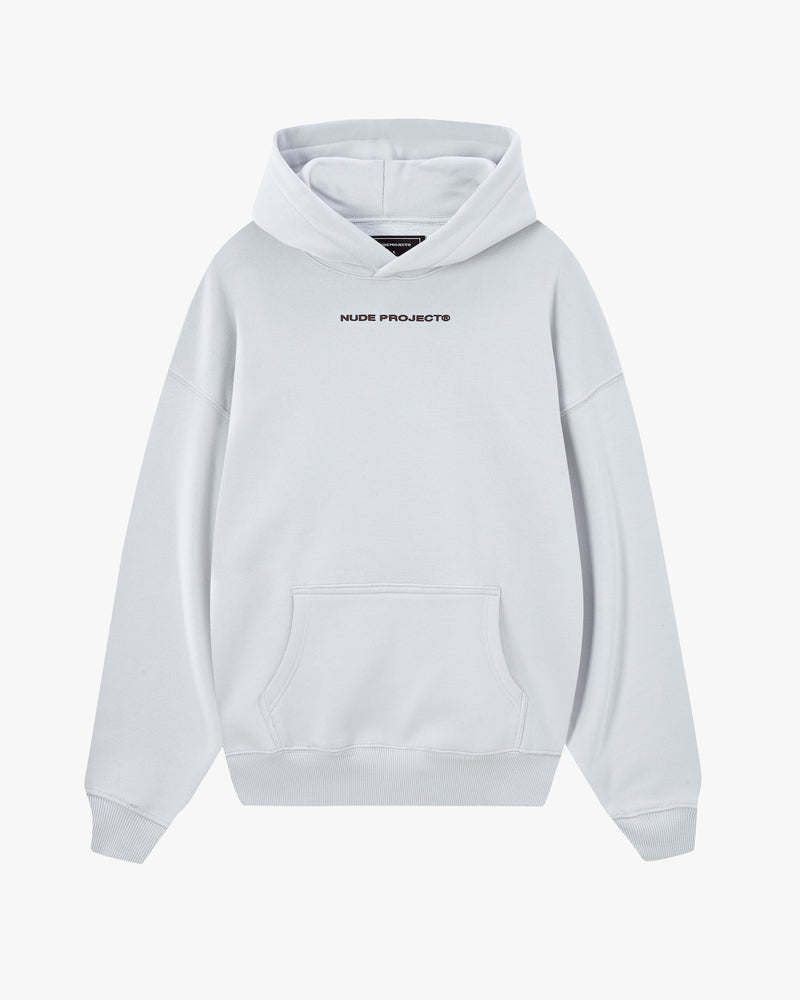 CHERRY HOODIE ICE GREY