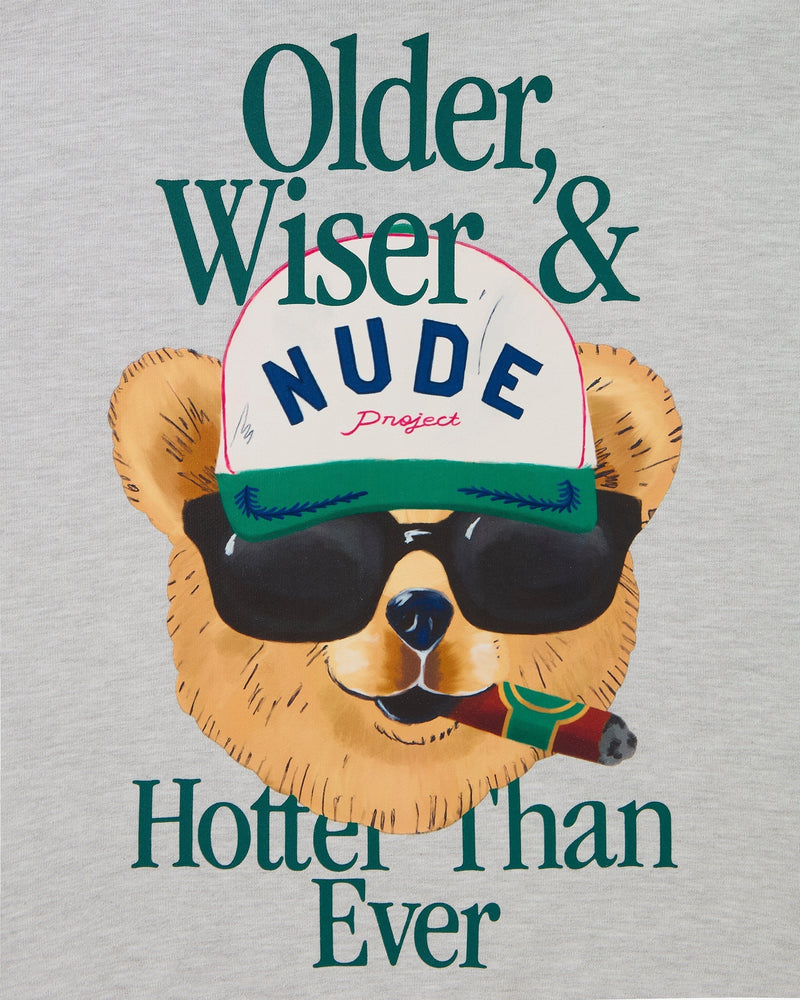 HOT HOODIE GREY MELANGE