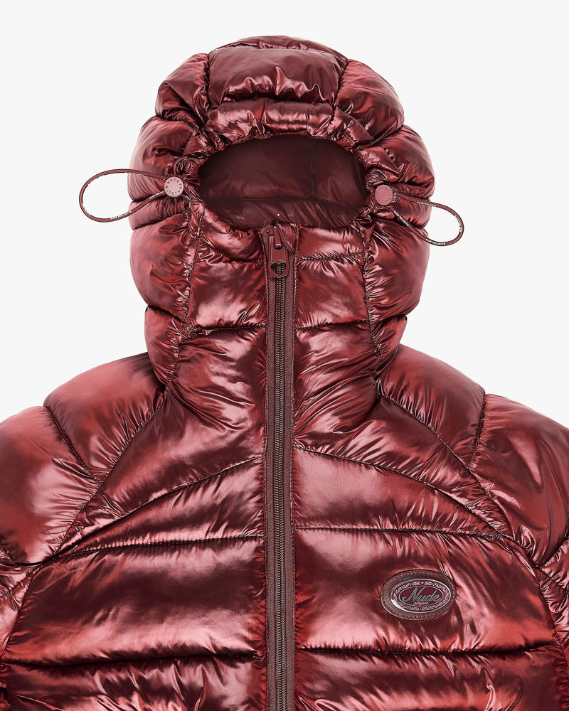 ICONIC PUFFER JACKET ANDORRA RED