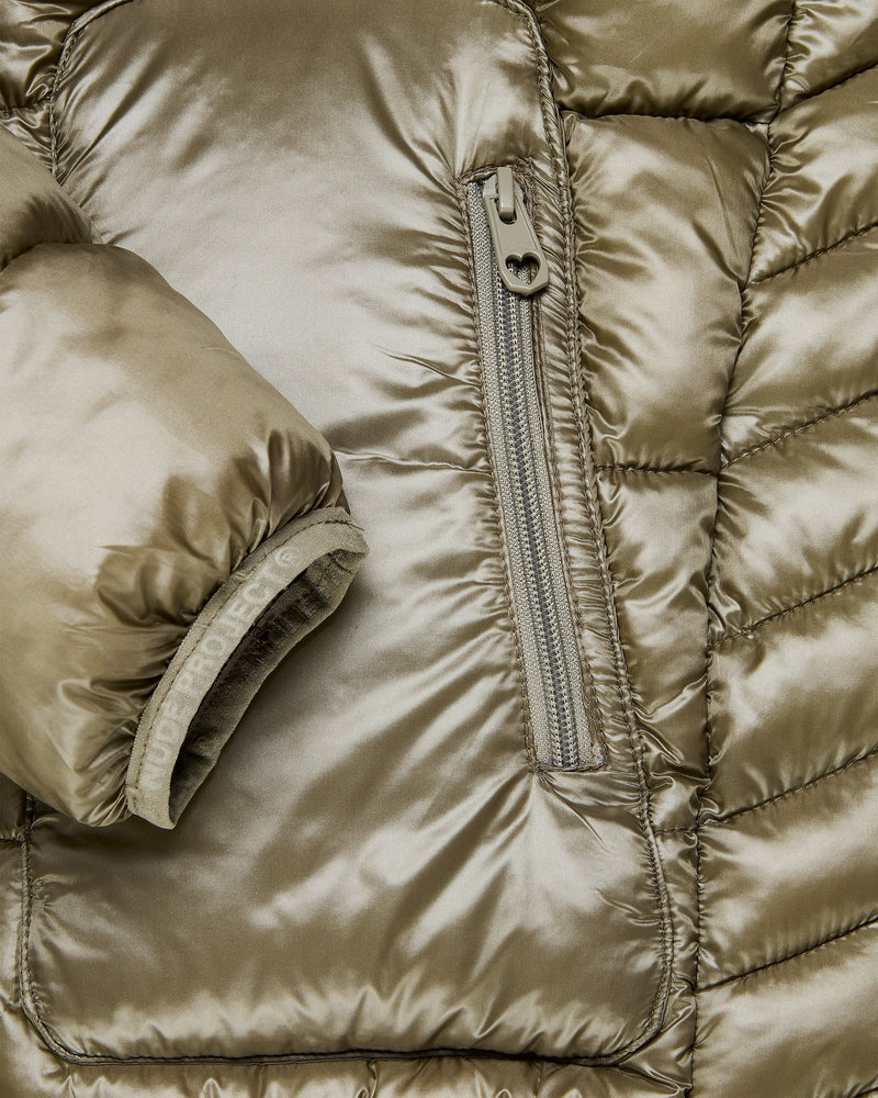 ICONIC PUFFER JACKET OLIVE GREEN