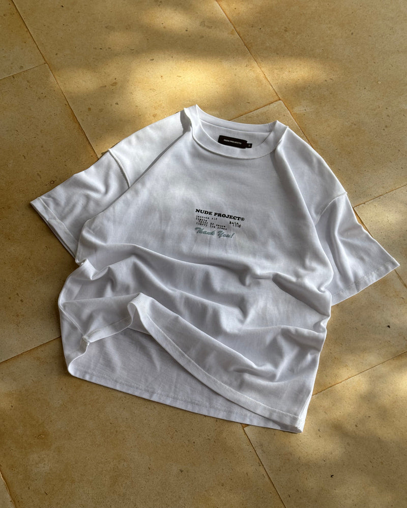 FUCK NORMAL TEE WHITE