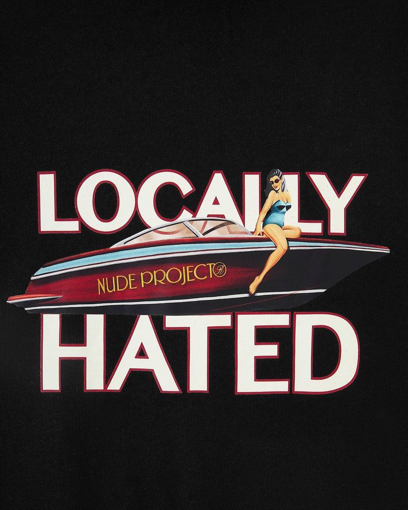 LOCALLY HATED HOODIE BLACK