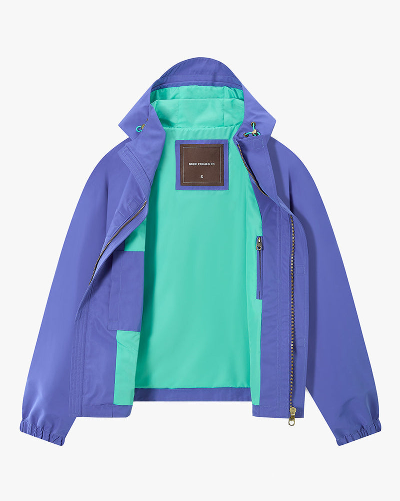 MILESTONES WINDBREAKER JACKET BLUE
