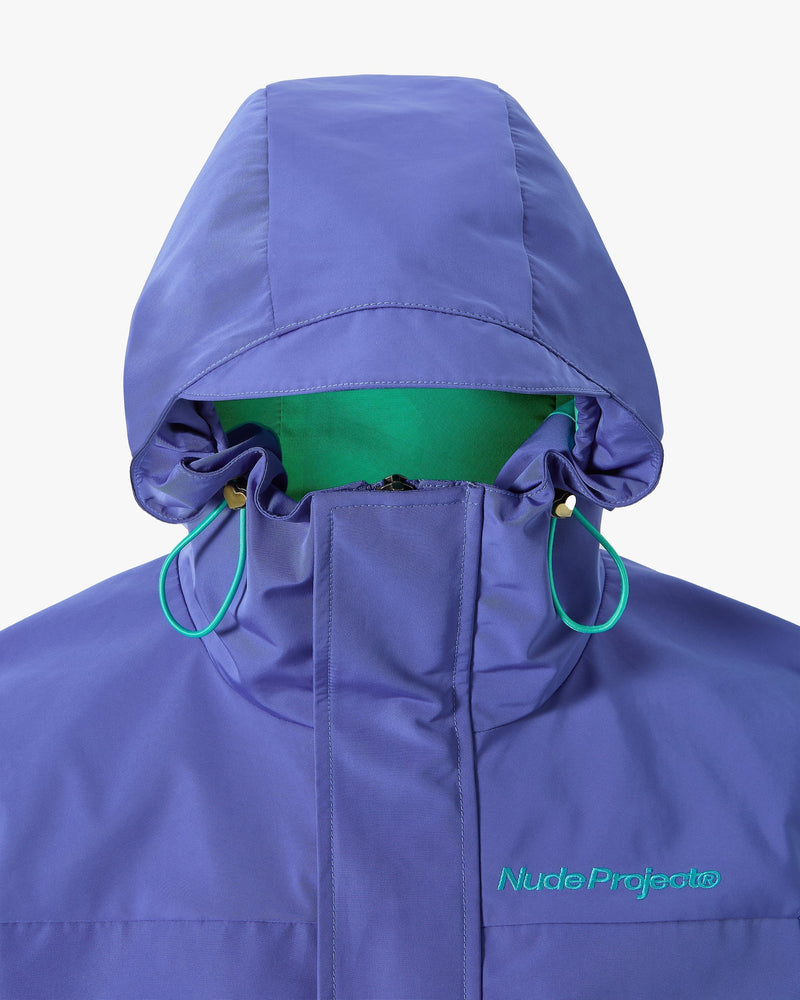 MILESTONES WINDBREAKER JACKET BLUE