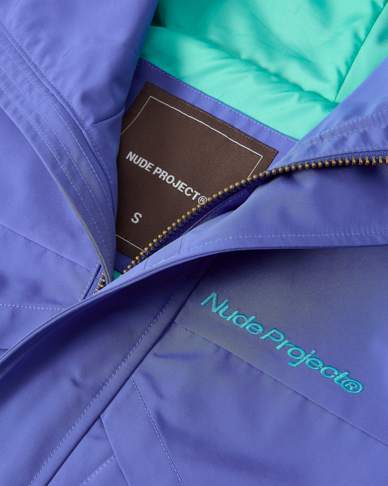 MILESTONES WINDBREAKER JACKET BLUE