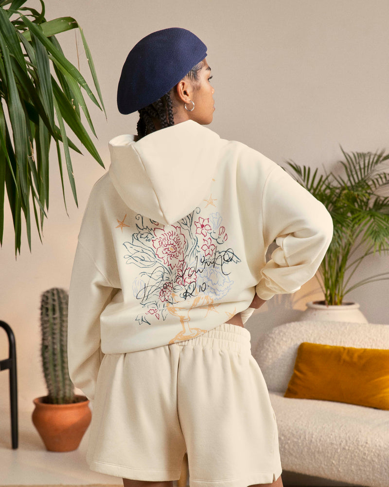 CUPS HOODIE MARSHMALLOW