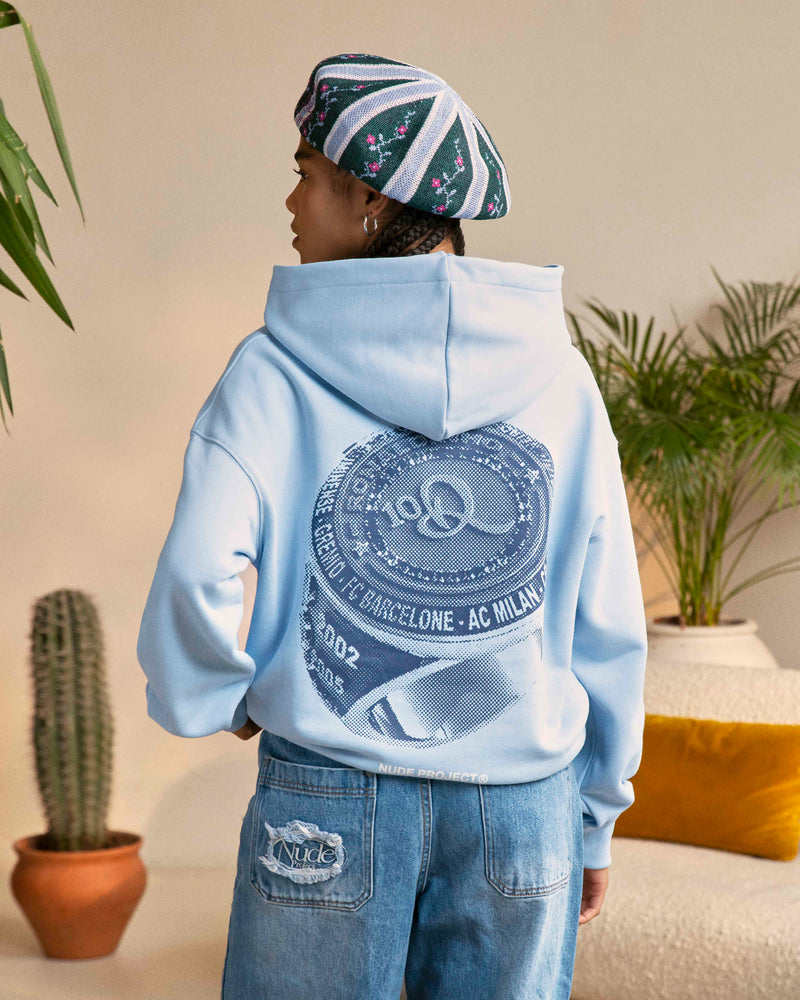 CHAMPION HOODIE LIGHT BLUE