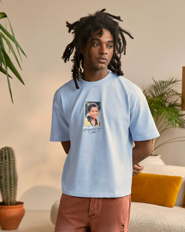 PALMARES TEE LIGHT BLUE