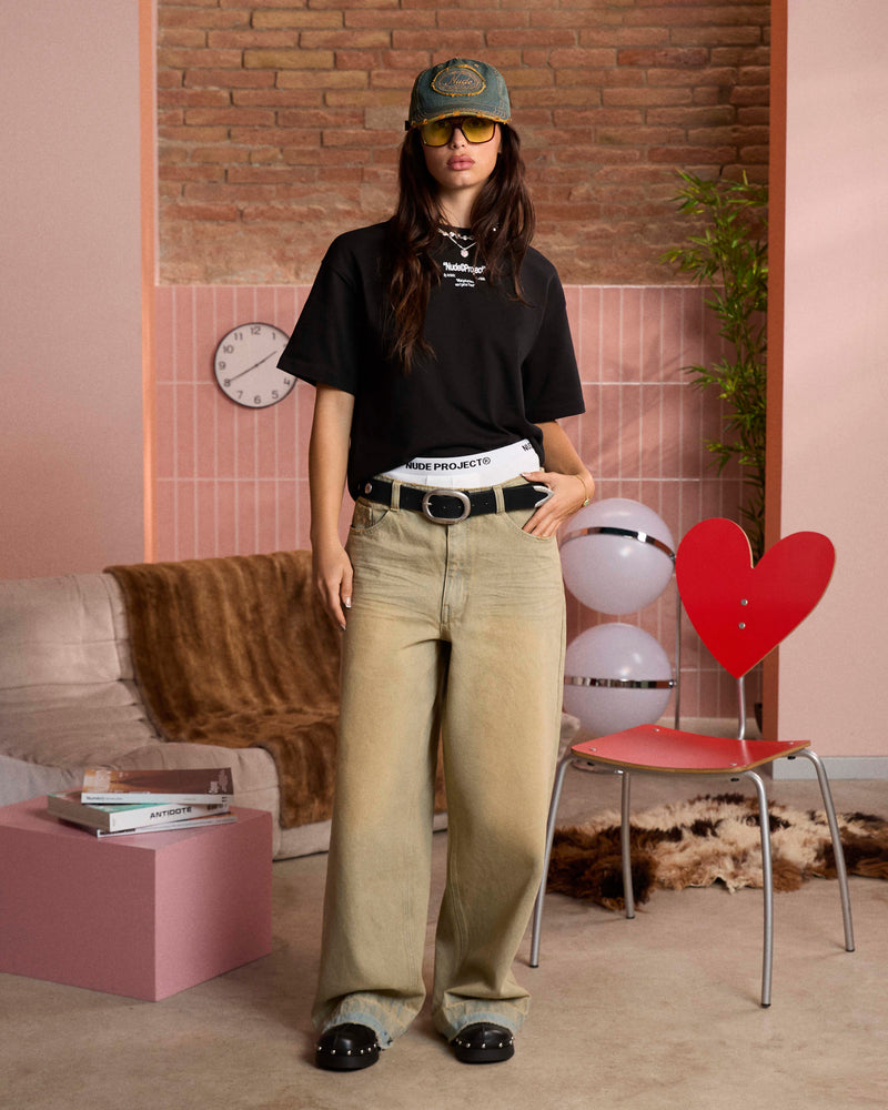 HEARTBROKEN ZIP-UP HOODIE BLACK