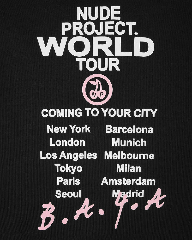 NUDE TOUR HOODIE BLACK