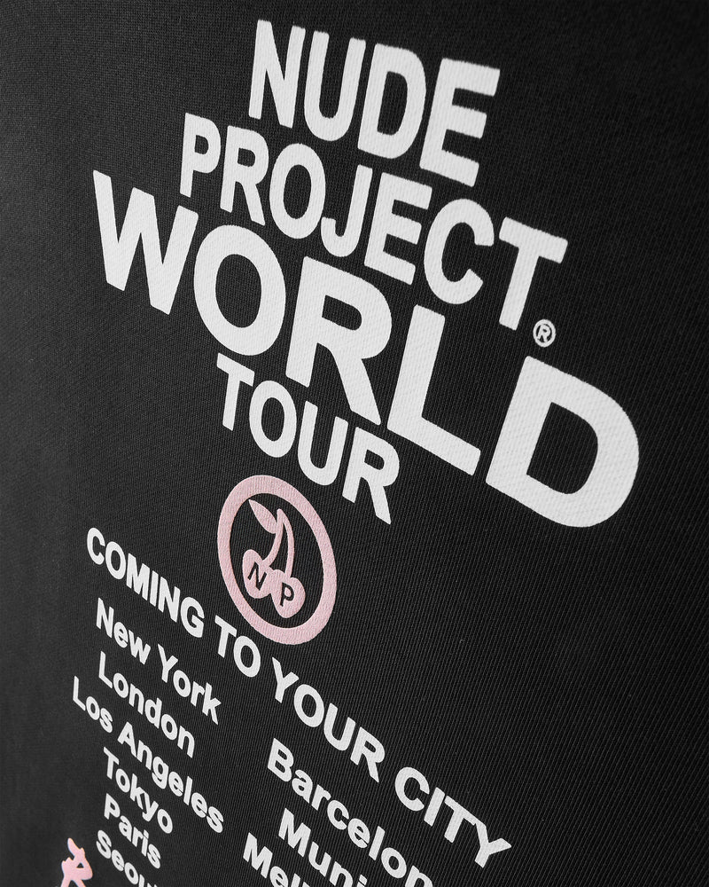 NUDE TOUR HOODIE BLACK