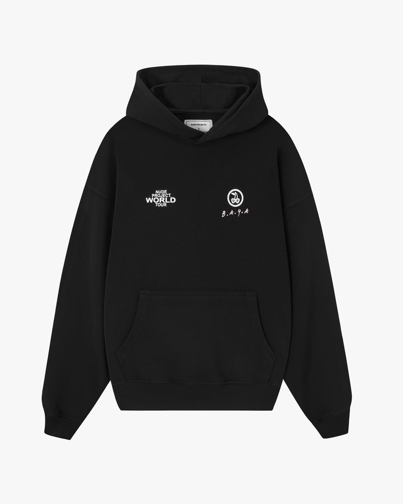 NUDE TOUR HOODIE BLACK