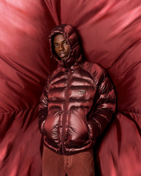 ICONIC PUFFER JACKET ANDORRA RED