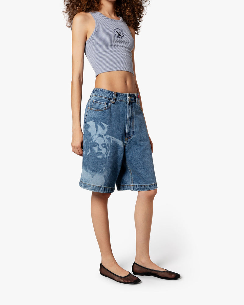 BUNNY DENIM SHORT INDIGO