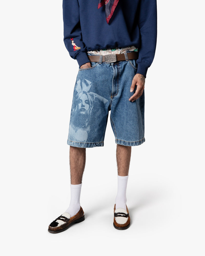 BUNNY DENIM SHORT INDIGO