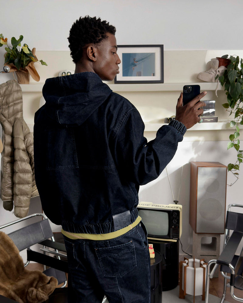 SOFT VELVET DENIM JACKET