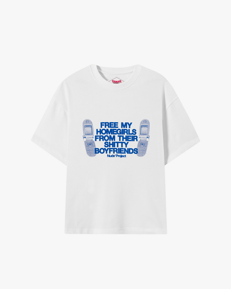 TYPE SHIT TEE WHITE